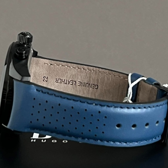 HB1513563 - Hugo Boss Men’s Grand Prix Black Dial Watch - Picture 9 of 13